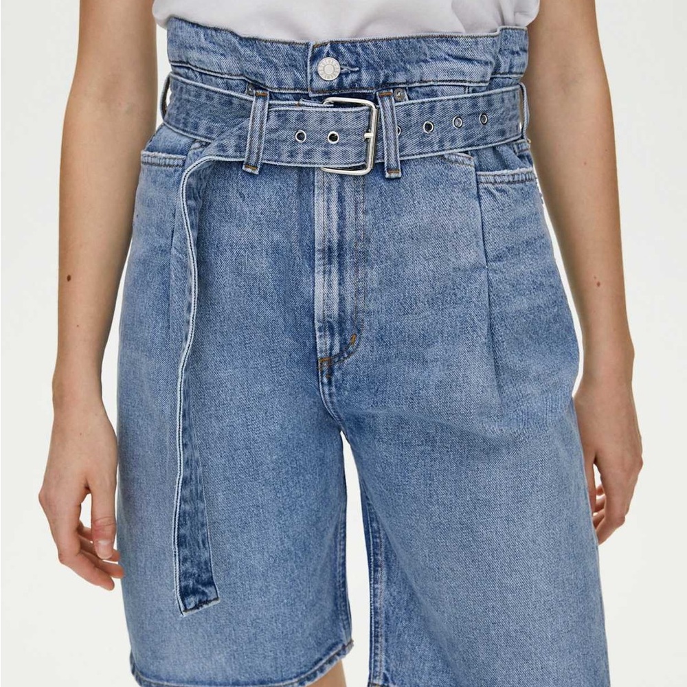 AGOLDE Reworked '90s Denim Short Revival